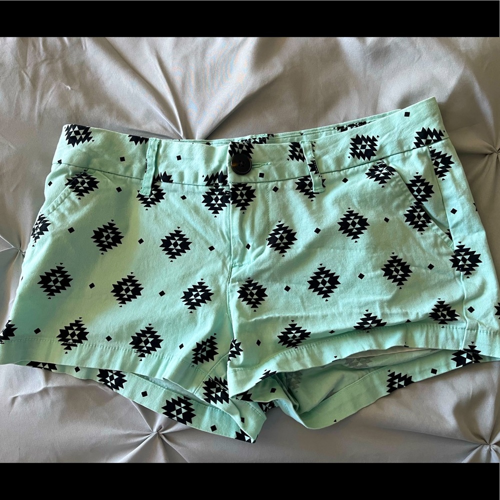 Cute shorts, make your butt look good! Worn once but too short for me.